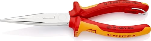 knipex-flachrundzange-26-16-200-t-bk-vde-storchschnabelzange-200-mm-mit-schneide image 7