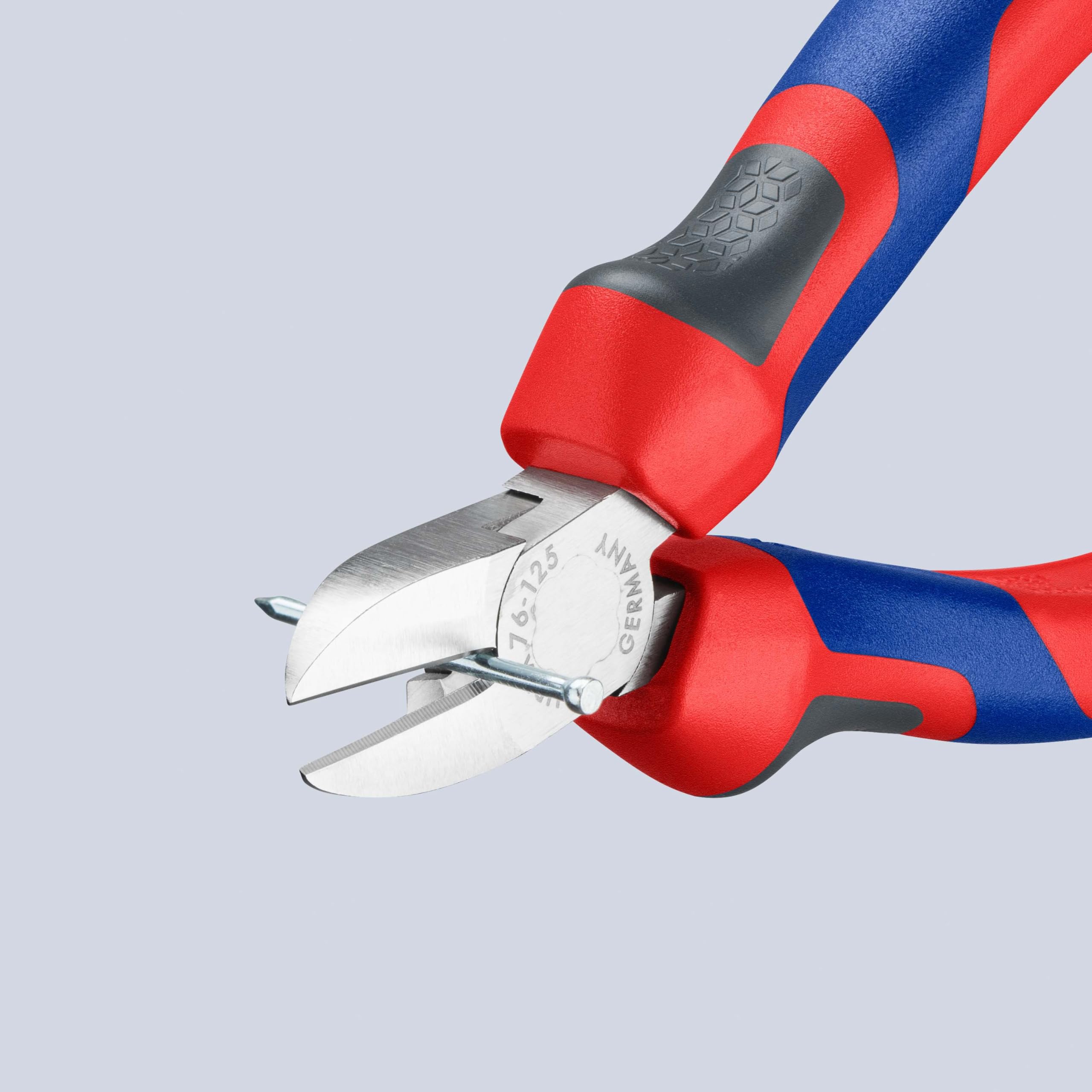 knipex-76-05-125-seitenschneider-125-mm-verchromt-f-r-elektromechanik-mit-comfor image 2