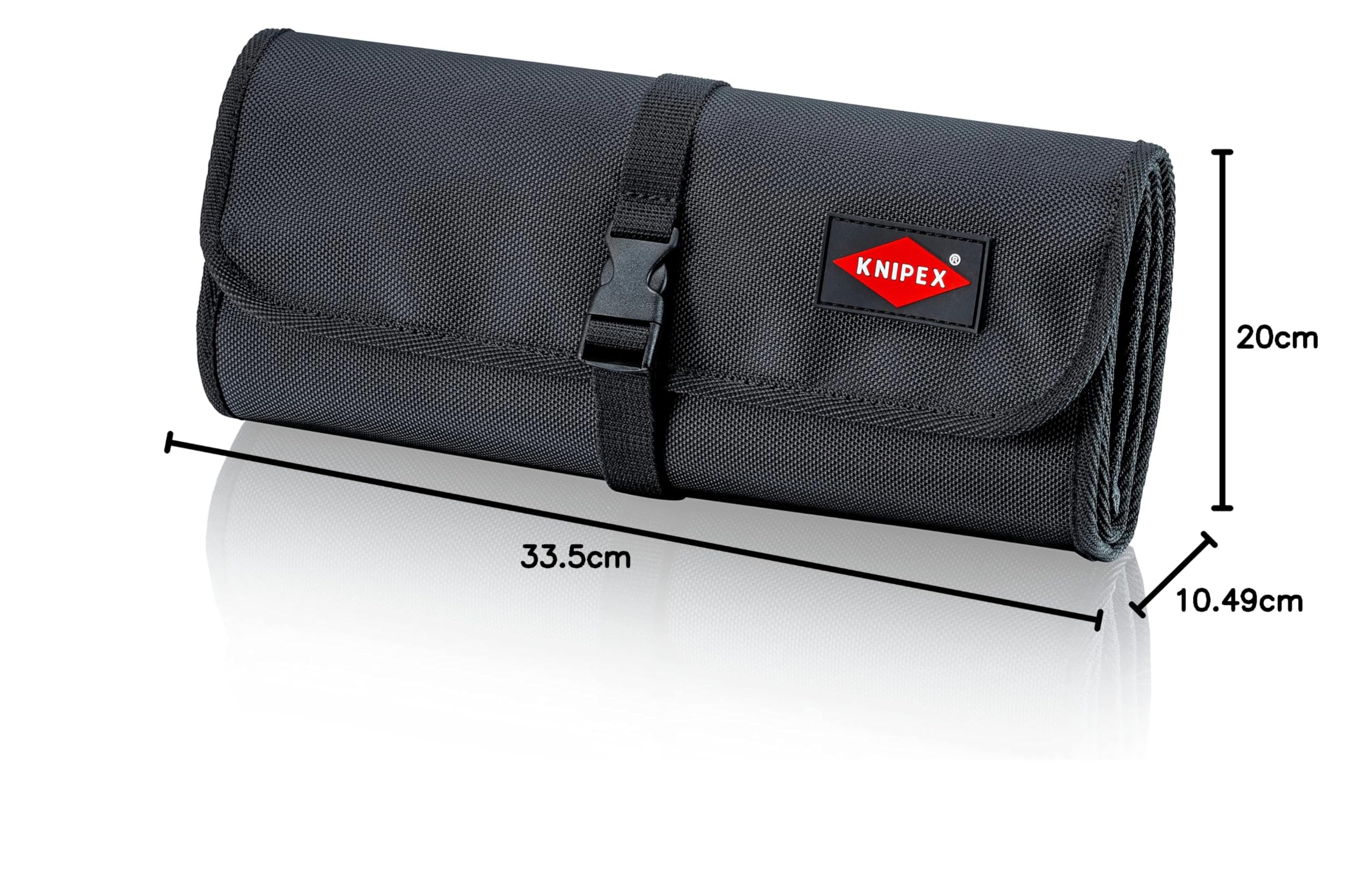 knipex-98-99-13-le-werkzeug-rolltasche-leer-15-f-cher-850-mm-polyester image 3