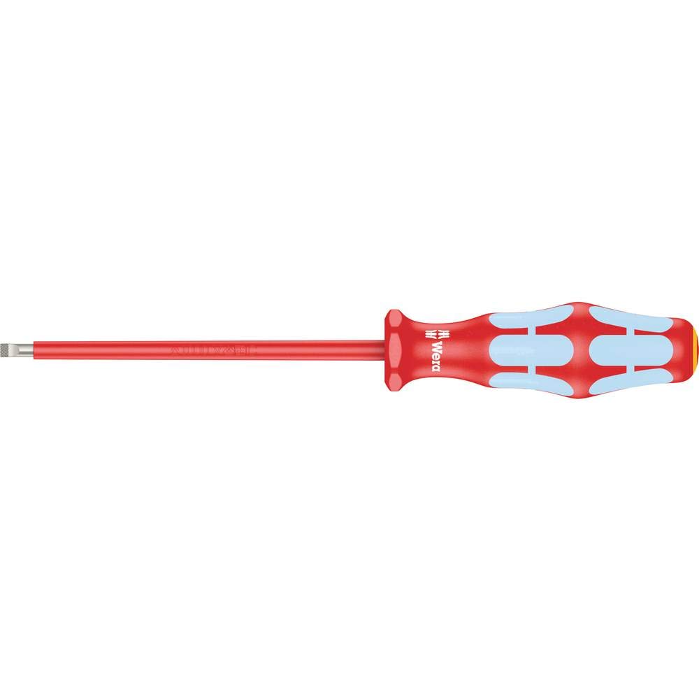 wera-3160-i-vde-schlitz-schraubendreher-edelstahl-0-6x3-5x100-mm image 1