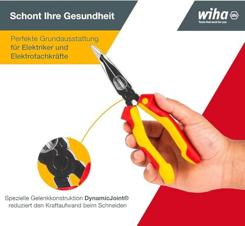 wiha-flachrundzange-professional-electric-27425-200-mm-vde-1000v-gebogen image 8