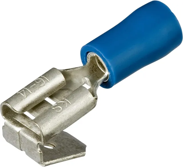 knipex-flachsteckh-lsen-mit-abzweig-isoliert-97-99-091-100-st-ck-blau-1-5-2-5-mm image 1