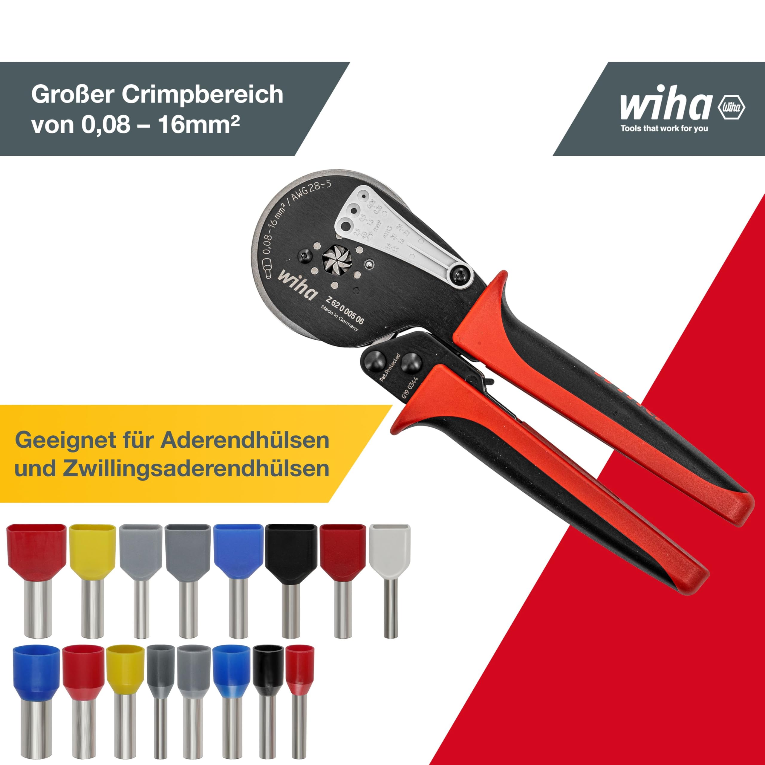 wiha-profi-quetschzange-41246-crimpzange-0-08-16-mm-sechskant image 2