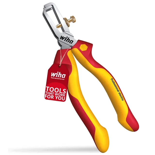 wiha-abisolierzange-professional-electric-160-mm-27437-bis-10-mm image 1