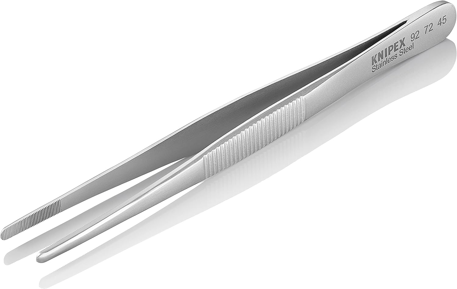 knipex-92-72-45-universalpinzette-145-mm-mattiert-geriffelt image 3