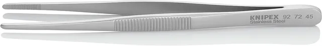 knipex-92-72-45-universalpinzette-145-mm-mattiert-geriffelt image 1