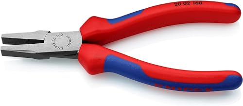 knipex-flachzange-20-02-160-sb-160-mm-schwarz-atramentiert-mit-mehrkomponenten-h image 7