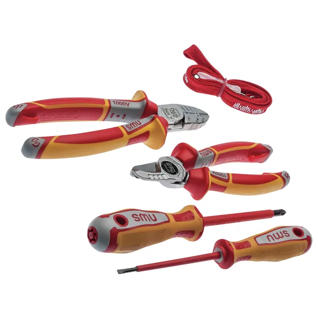 nws-787-vde-werkzeug-set-4-teilig-kombi-set-isoliert-1000-v image 1