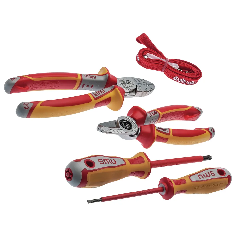 nws-787-vde-werkzeug-set-4-teilig-kombi-set-isoliert-1000-v image 1