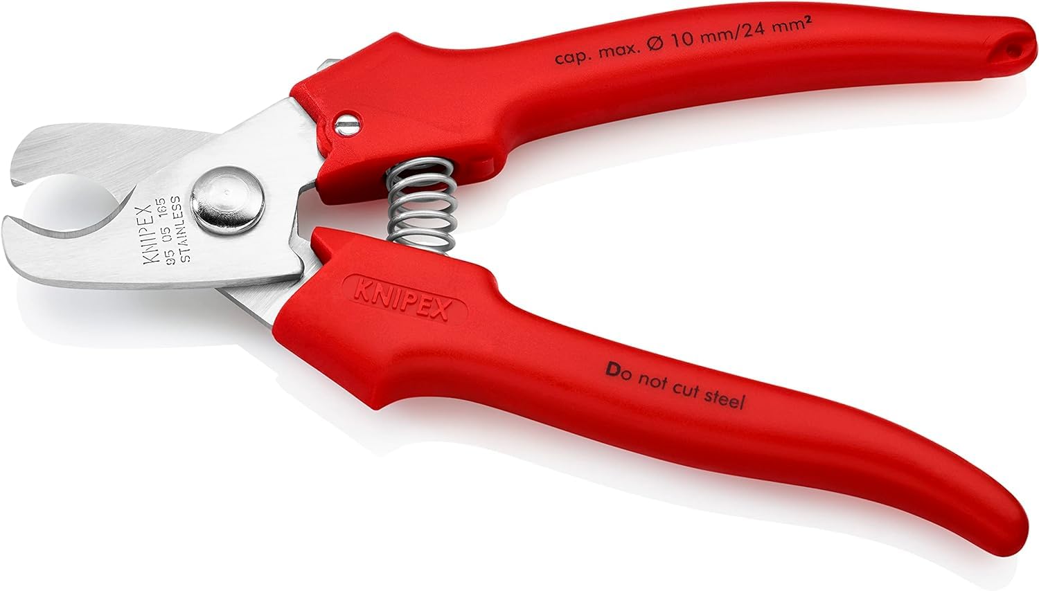 knipex-kabelschere-95-05-165-mit-kunststoff-griffen-165-mm image 3