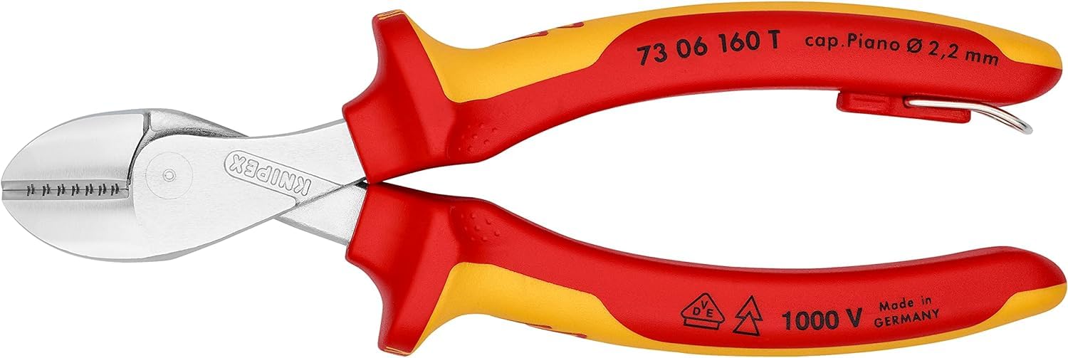knipex-73-06-160-t-bk-x-cut-kompakt-seitenschneider-160-mm-vde-verchromt image 3