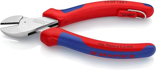 knipex-x-cut-kompakt-seitenschneider-73-05-160-t-bk-verchromt-160-mm image 7