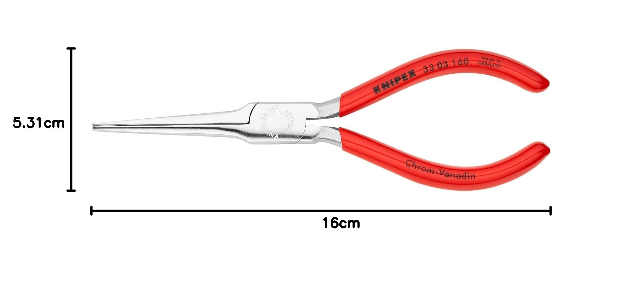 knipex-33-03-160-weberzange-verchromt-160-mm image 5