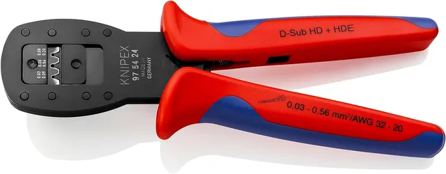 knipex-97-54-24-crimpzange-f-r-miniaturstecker-parallelcrimp-190-mm image 1