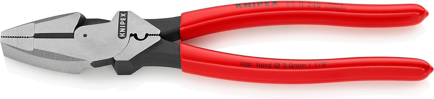knipex-kraft-kombizange-09-11-240-lineman-s-pliers-240-mm image 1