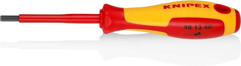 knipex-schraubendreher-vde-98-13-40-f-r-innensechskantschrauben-182-mm image 1