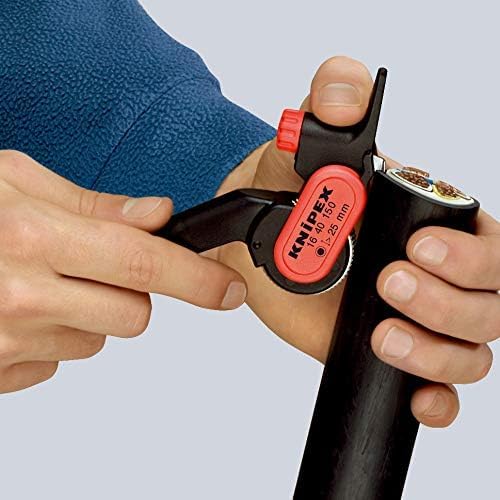 knipex-16-40-150-abmantelungswerkzeug-150-mm-f-r-rundkabel-ab-25-mm image 8