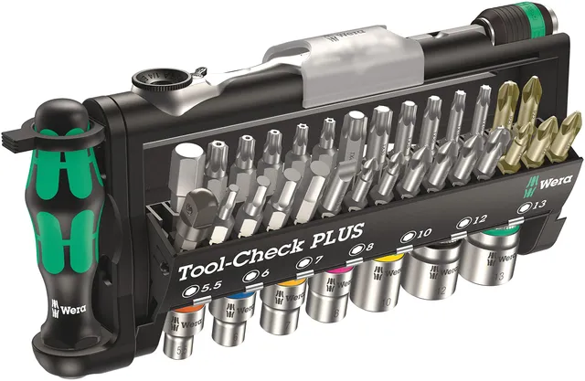 wera-05056490001-tool-check-plus-bit-sortiment-metrisch-39-teilig image 1