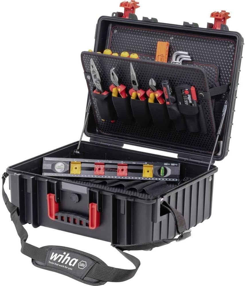 wiha-elektriker-werkzeugkoffer-xl-2-electric-41-tlg-vde-1000-v-mit-rollen image 1