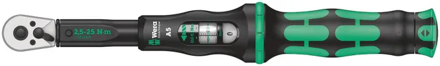 wera-click-torque-a-5-drehmomentschl-ssel-1-4-2-5-25-nm-umschaltknarre-050756040 image 1