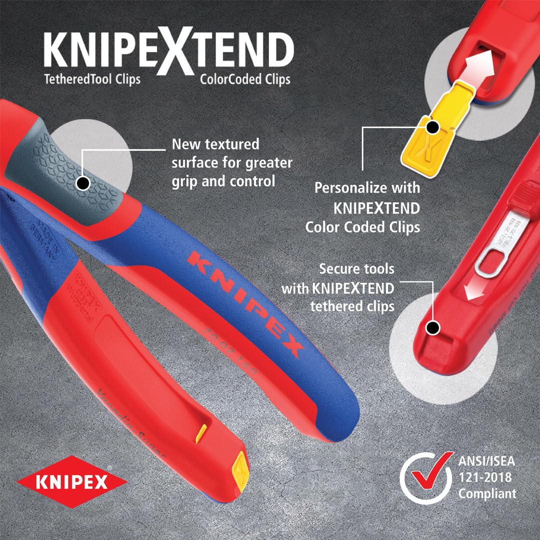 knipex-13-02-160-verdrahtungszange-mit-comfort-griffen-160-mm image 4