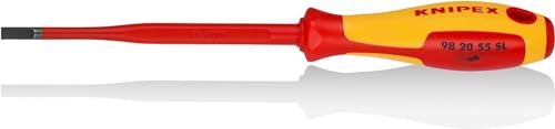 knipex-98-20-55-sl-schraubendreher-slim-vde-f-r-schlitzschrauben image 3