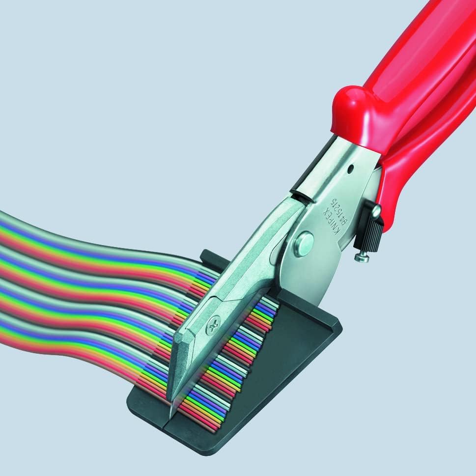 knipex-94-15-215-schneider-f-r-flachbandkabel-215-mm-verchromt image 8