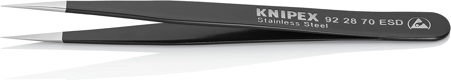 knipex-92-28-70-esd-universalpinzette-glatt-110-mm image 2