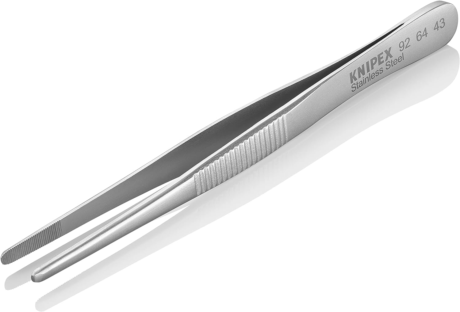 knipex-92-64-43-universalpinzette-mattiert-geriffelt-120-mm image 3