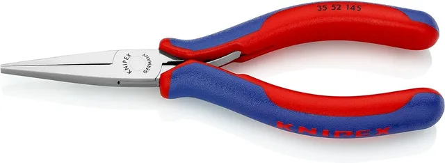knipex-elektronik-greifzange-35-52-145-durchgesteckt-145-mm-mehrkomponenten image 1