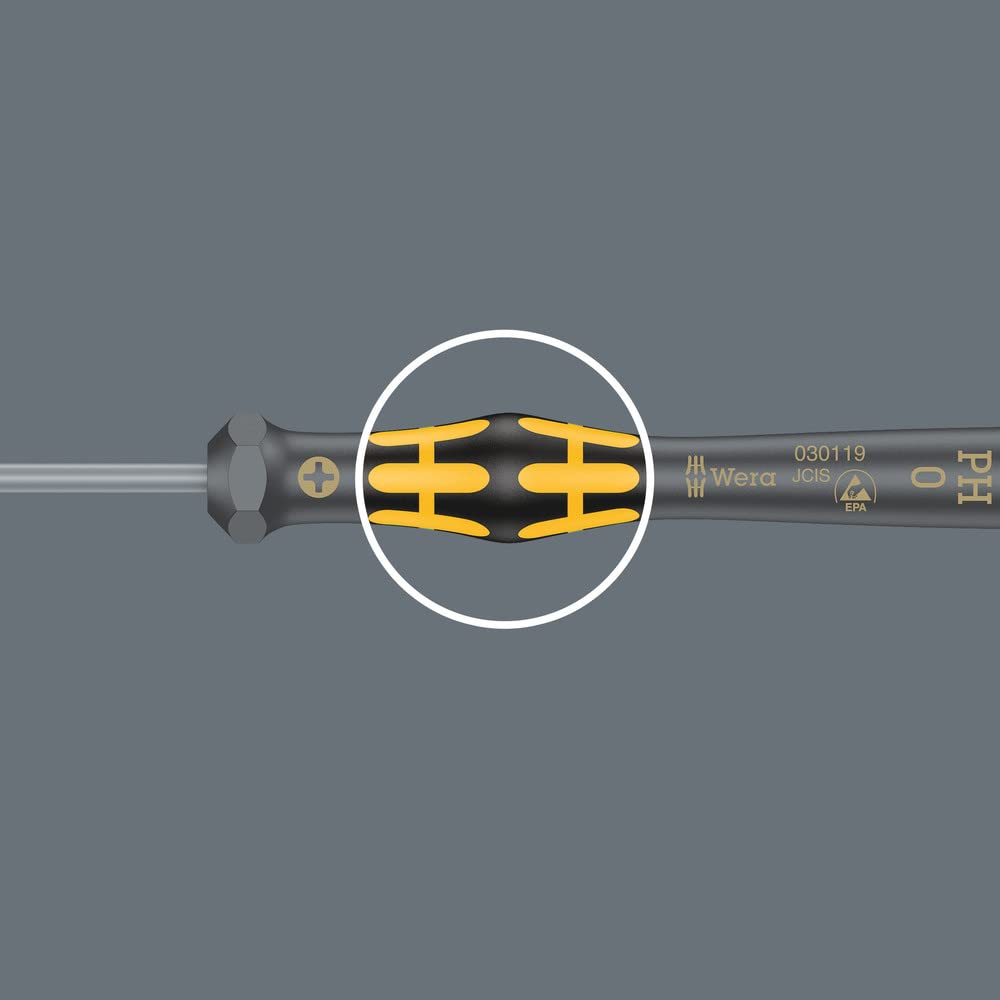 wera-1550-kraftform-micro-esd-kreuzschlitz-schraubendreher-ph-000-x-40-mm image 5