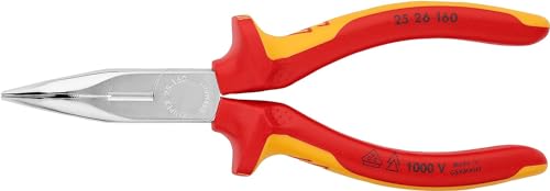 knipex-25-26-160-flachrundzange-mit-schneide-vde-160-mm-verchromt image 8