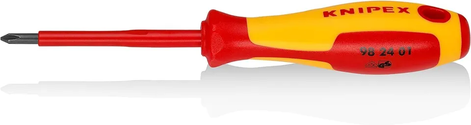 knipex-98-24-01-schraubendreher-phillips-vde-187-mm image 1