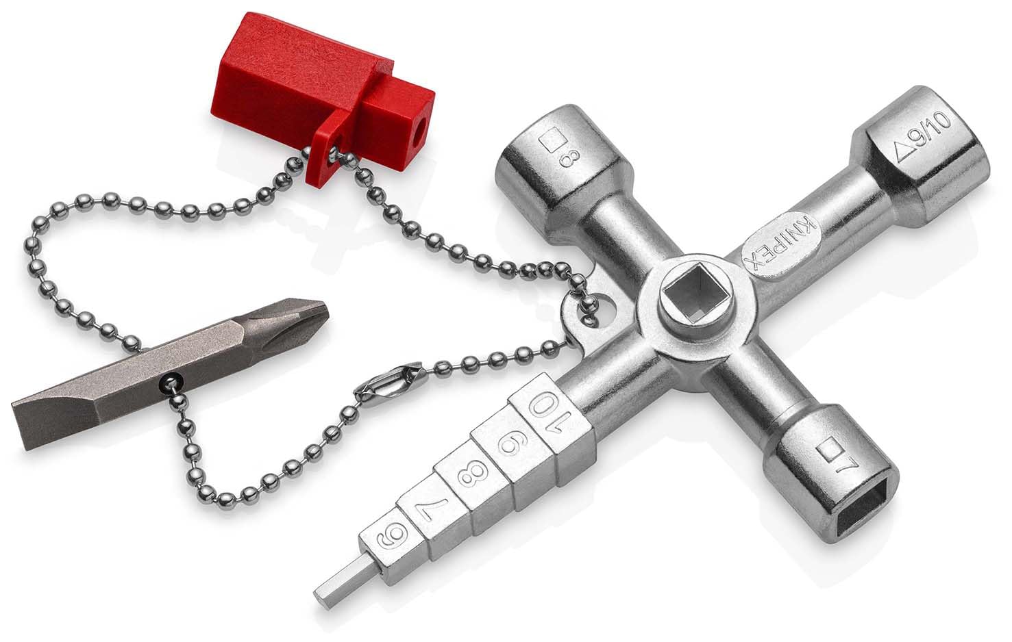 knipex-profi-key-00-11-04-89-mm-universalschl-ssel-f-r-absperrsysteme image 1