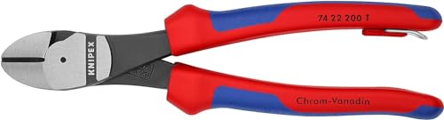 knipex-kraft-seitenschneider-74-22-200-t-bk-200-mm-64-hrc-mit-absturzsicherung image 7