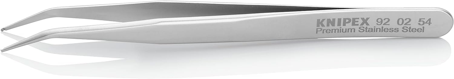 knipex-smd-pr-zisionspinzette-92-02-54-mattiert-glatt-115-mm image 1