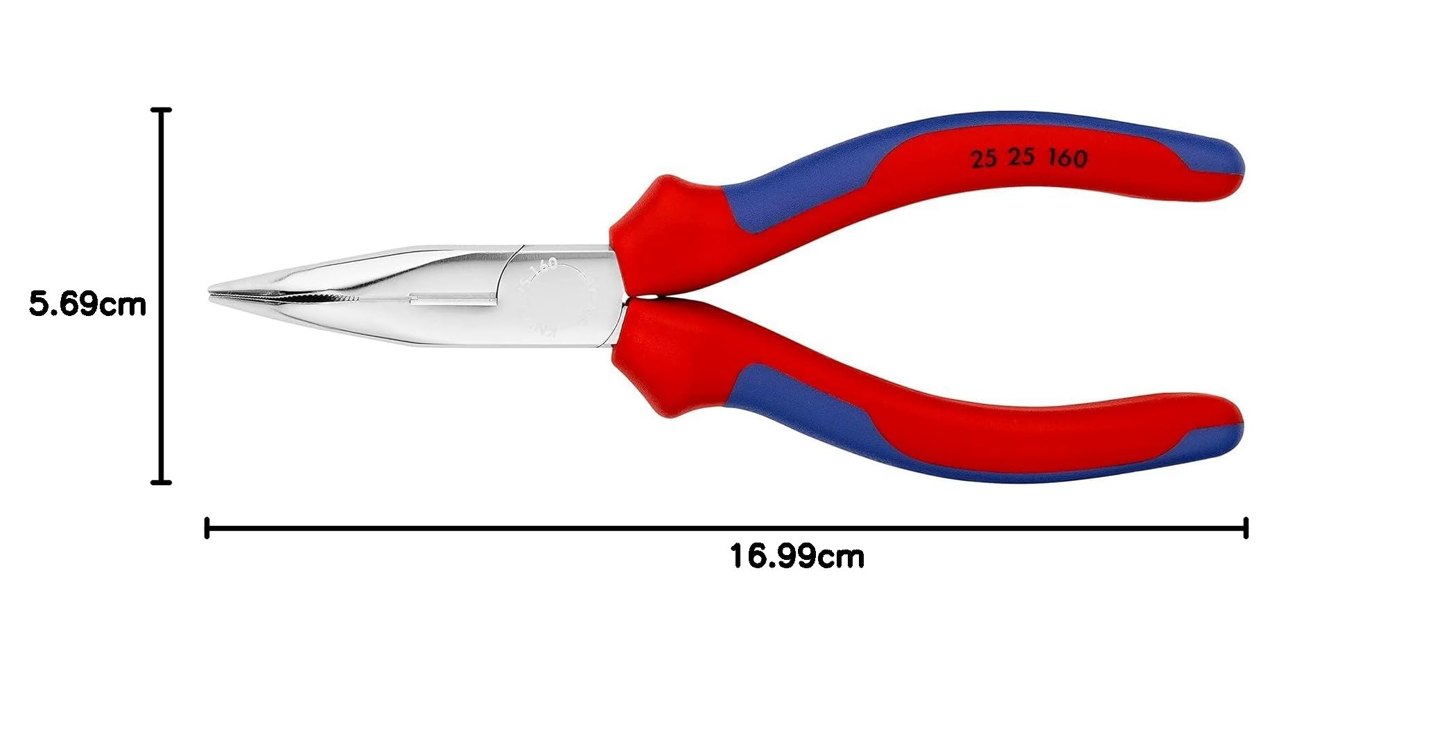 knipex-25-25-160-flachrundzange-mit-schneide-radiozange-160-mm image 5
