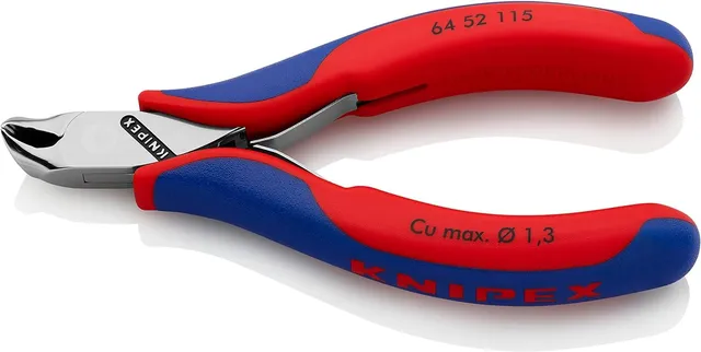 knipex-elektronik-vornschneider-64-52-115-115-mm-mehrkomponenten image 1