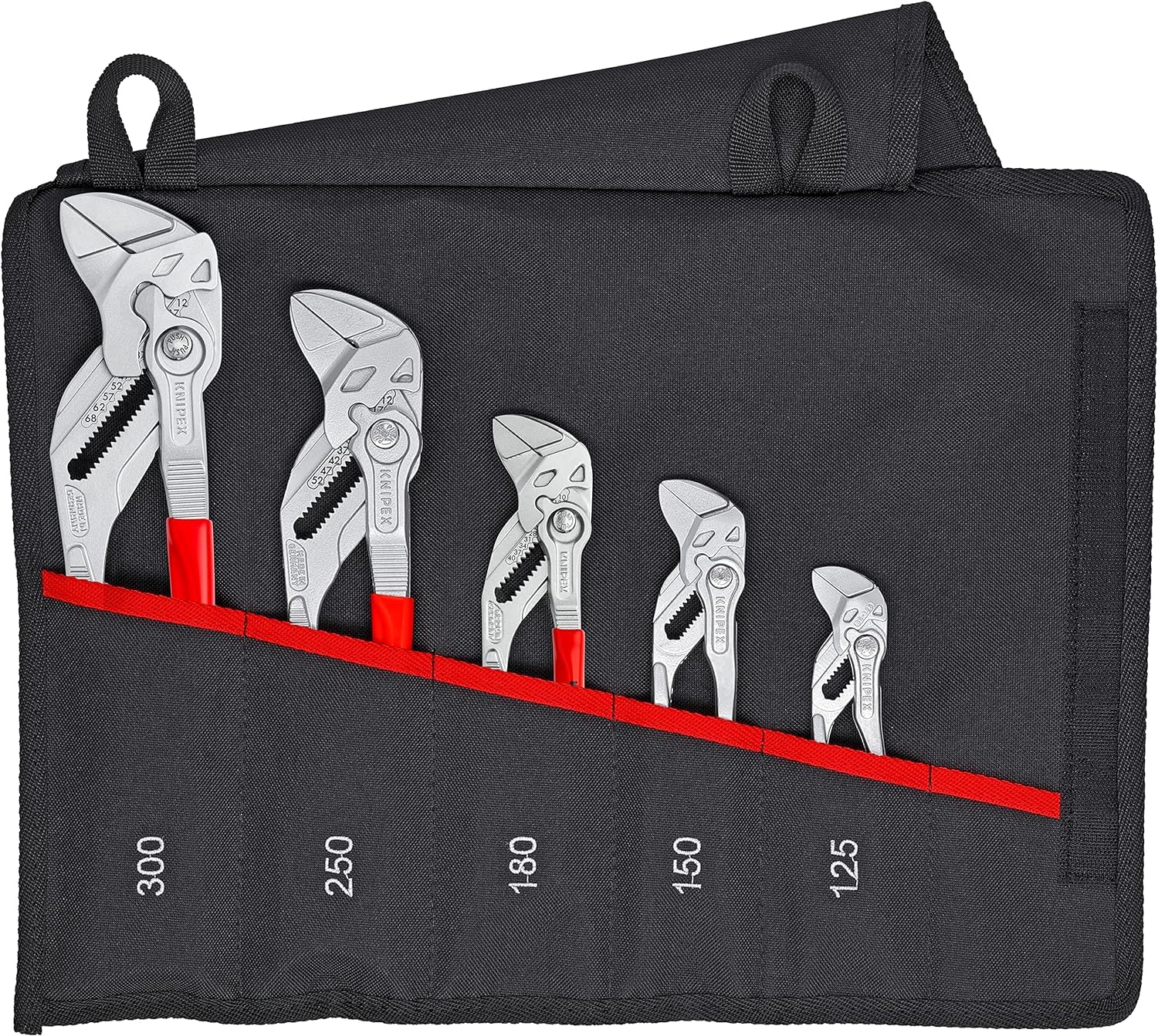 knipex-zangenschl-ssel-set-00-19-55-s4-5-teilig-in-rolltasche image 2