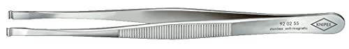 knipex-pr-zisions-pinzette-92-02-55-115-mm-silber-glatt-rostfrei-antimagnetisch image 2
