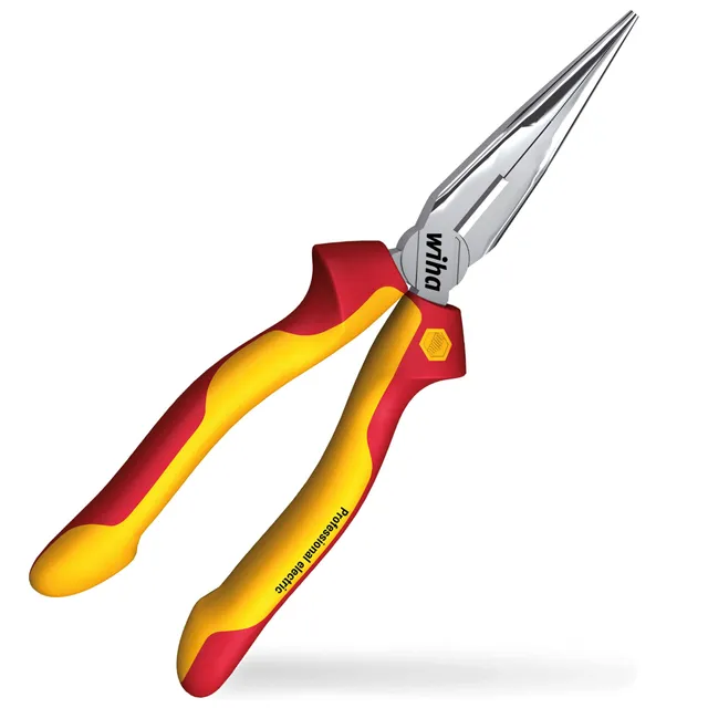wiha-flachrundzange-professional-electric-160-mm-vde-27422 image 1