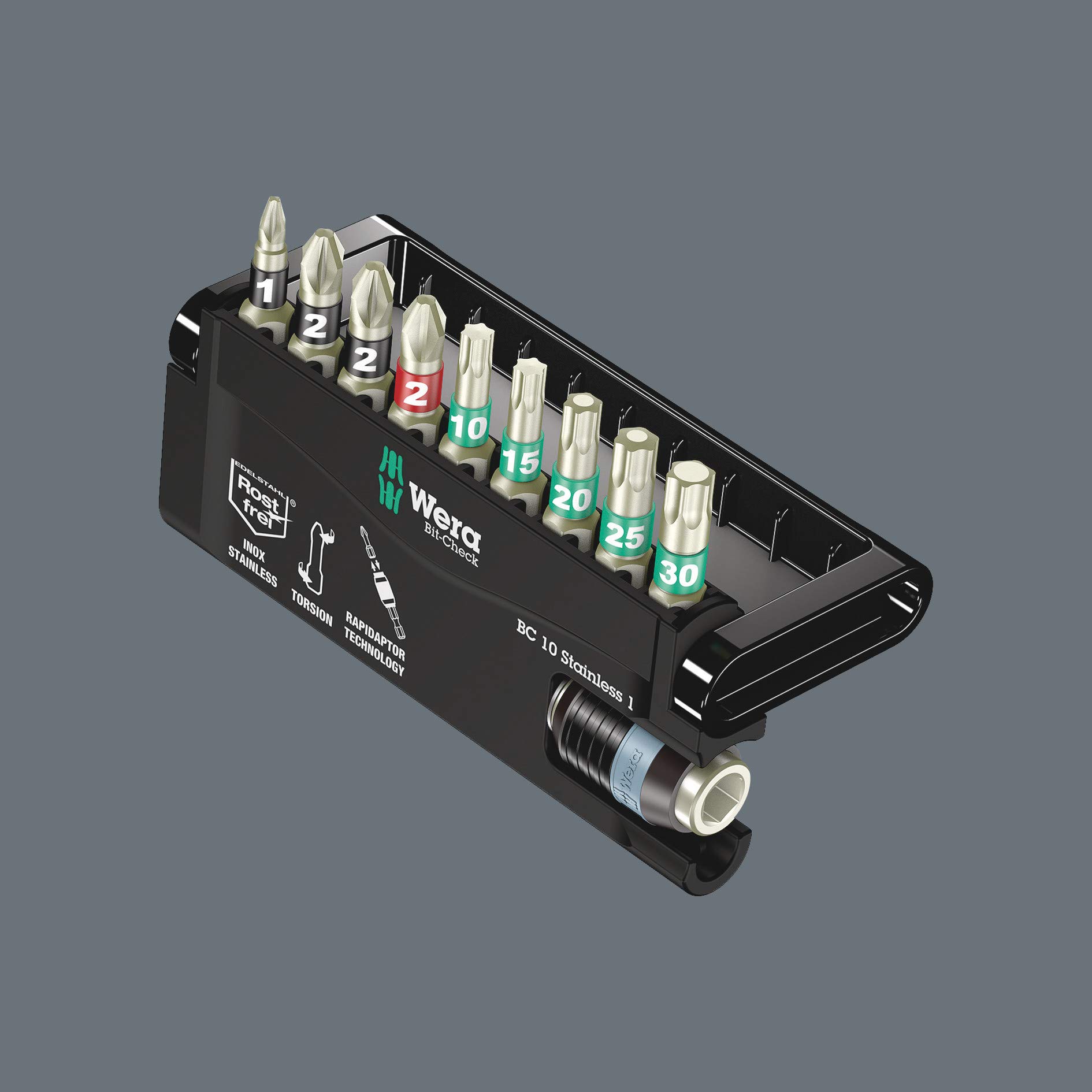 wera-bit-check-10-stainless-1-5071110001-bit-sortiment-10-teilig-edelstahl image 3