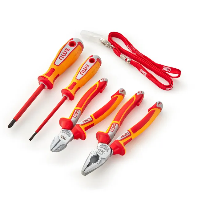 nws-786-vde-werkzeug-set-4-teilig-rot-gelb-isoliert-1000-v image 1