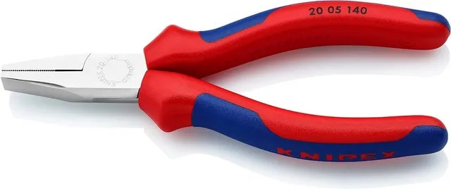 knipex-flachzange-20-05-140-verchromt-140-mm image 1