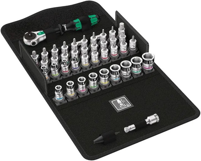 wera-8100-sa-all-in-zyklop-speed-knarrensatz-1-4-zoll-42-teilig image 1