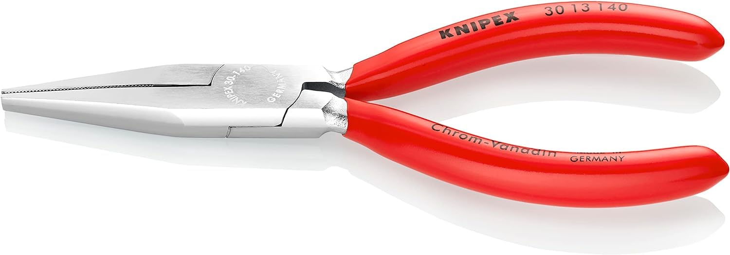 knipex-langbeckzange-30-13-140-140-mm-verchromt-mit-kunststoff-berzogen image 1