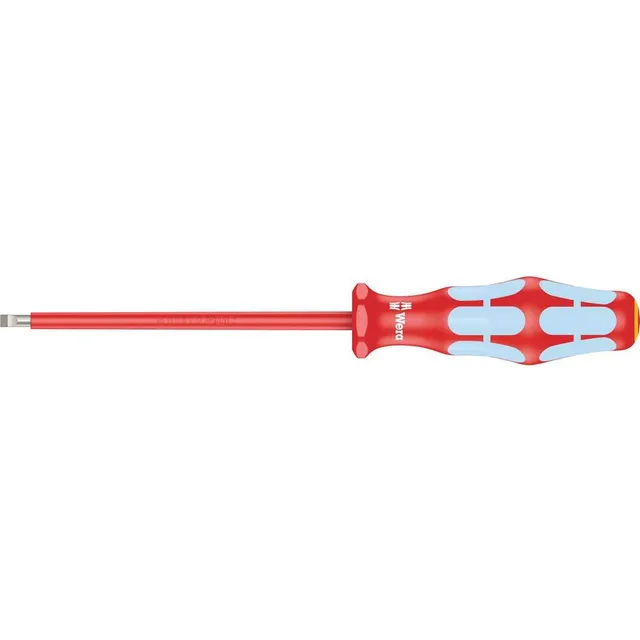 wera-3160-i-vde-schlitz-schraubendreher-edelstahl-0-6x3-5x100-mm image 1