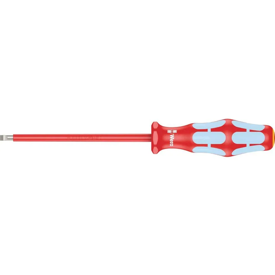 wera-3160-i-vde-schlitz-schraubendreher-edelstahl-0-6x3-5x100-mm image 1