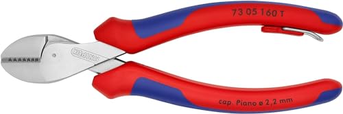 knipex-x-cut-kompakt-seitenschneider-73-05-160-t-bk-verchromt-160-mm image 8