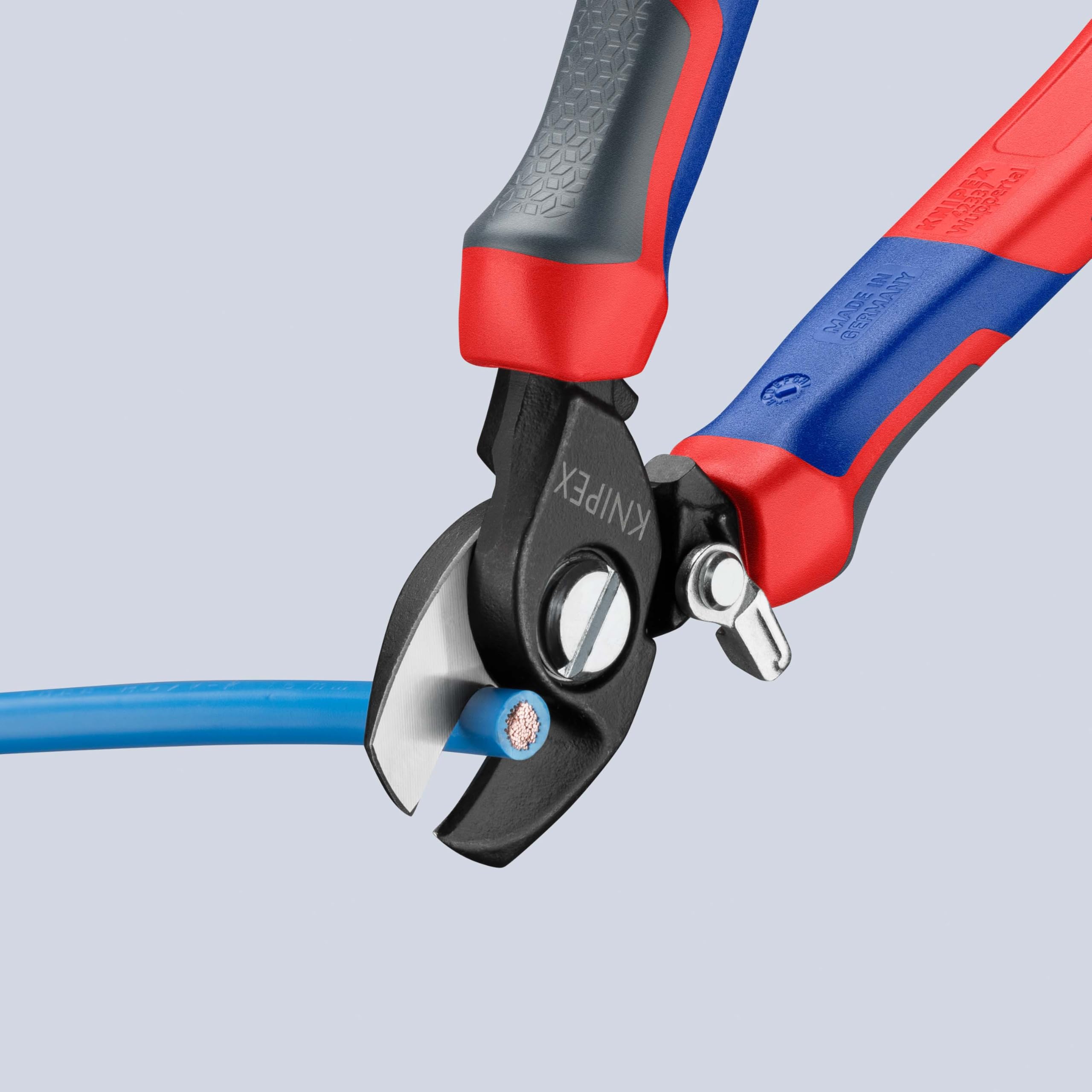knipex-kabelschere-95-22-165-180-mm-mit-ffnungsfeder-und-comfort-griffen image 5